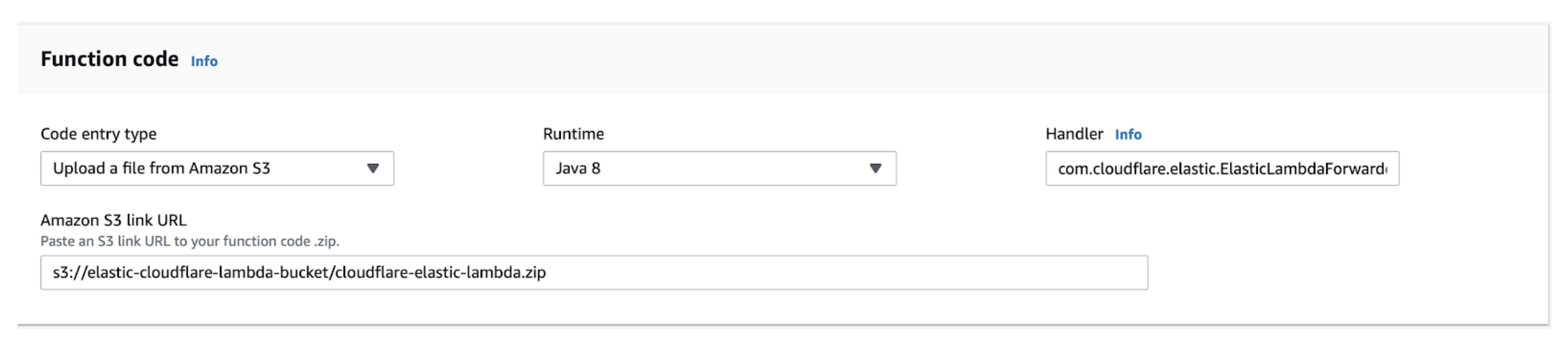 Configuring the handler and uploading the Lambda function